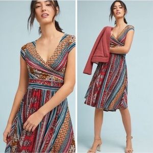 Maeve - Anthropologie Tamera Wrap Dress, Small